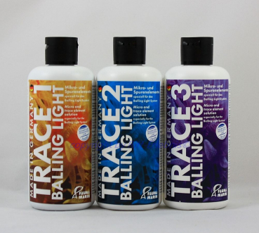 TRACE 1, 2, 3 Balling Light im Set 3 x 250ml Fauna Marin 58,60€/L